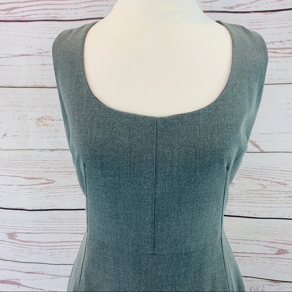 New York & Company grey sheath dress professional - Picture 2 of 10